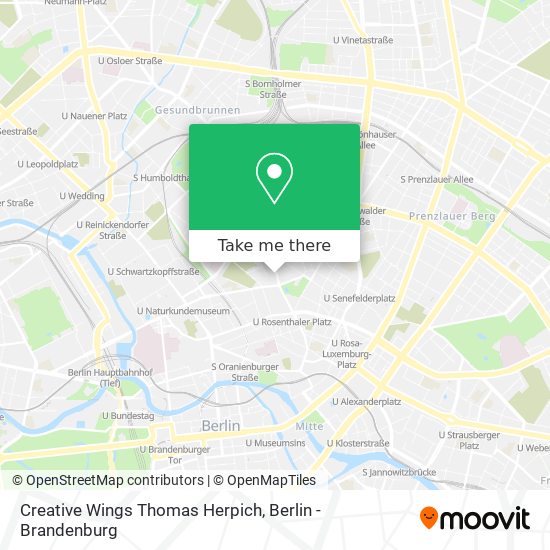 Creative Wings Thomas Herpich map
