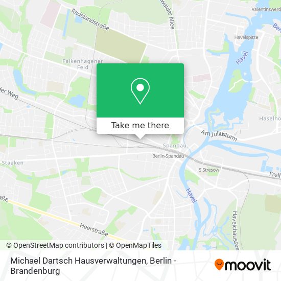 Michael Dartsch Hausverwaltungen map