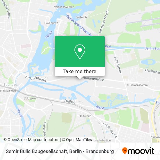 Semir Bulic Baugesellschaft map