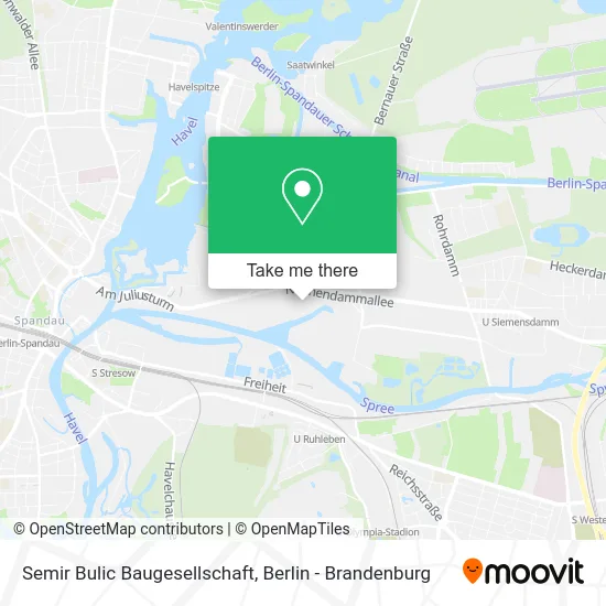 Semir Bulic Baugesellschaft map