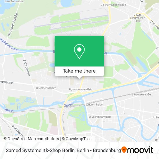 Samed Systeme Itk-Shop Berlin map