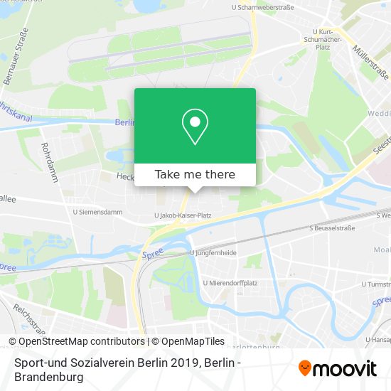 Sport-und Sozialverein Berlin 2019 map