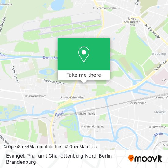 Evangel. Pfarramt Charlottenburg-Nord map