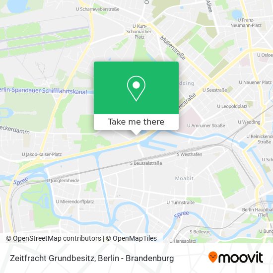 Zeitfracht Grundbesitz map