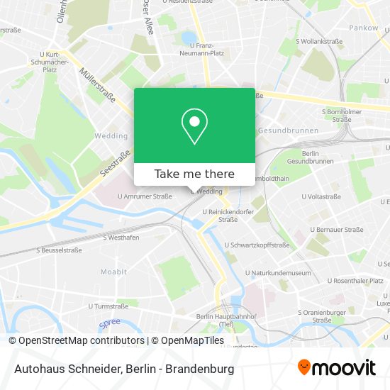 Autohaus Schneider map