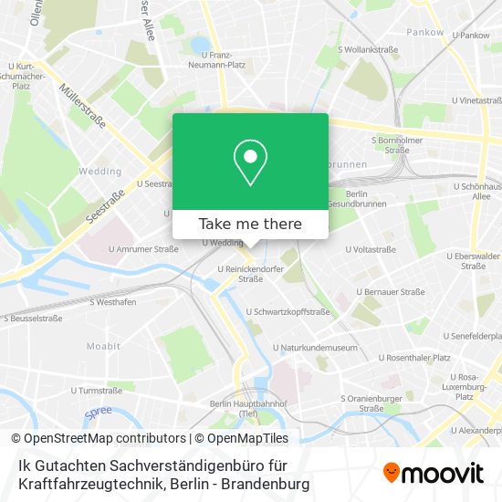 Карта Ik Gutachten Sachverständigenbüro für Kraftfahrzeugtechnik