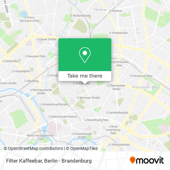 Filter Kaffeebar map