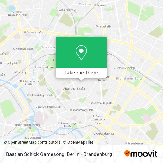 Bastian Schick Gamesong map