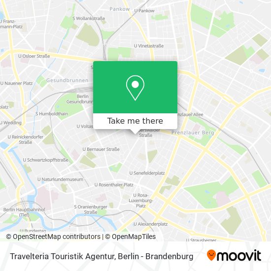 Travelteria Touristik Agentur map