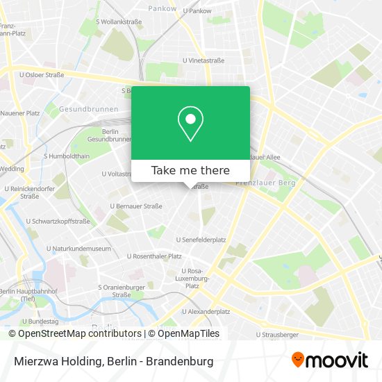 Mierzwa Holding map
