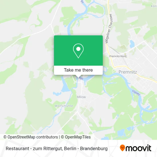 Restaurant - zum Rittergut map