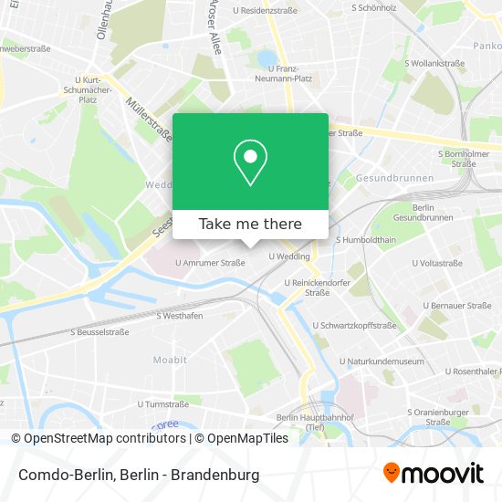 Comdo-Berlin map