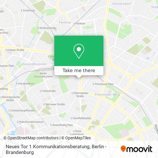 Neues Tor 1 Kommunikationsberatung map