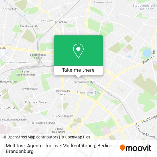 Карта Multitask Agentur für Live-Markenführung