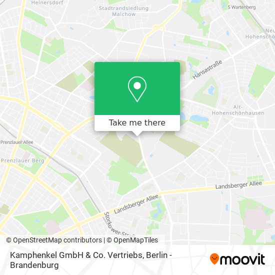 Kamphenkel GmbH & Co. Vertriebs map