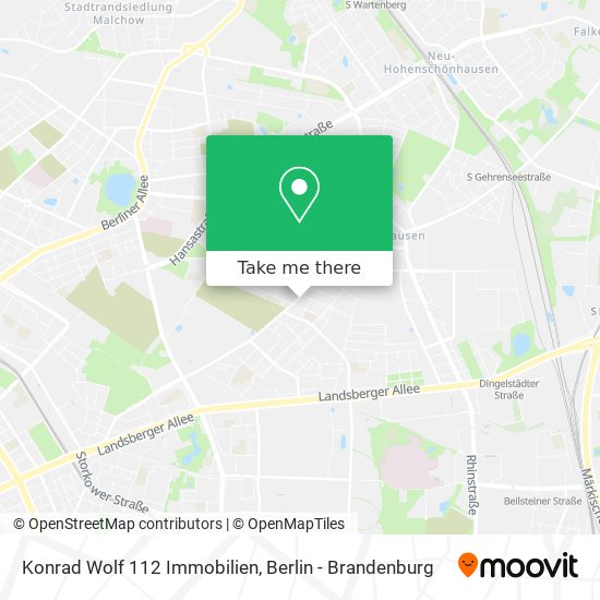 Konrad Wolf 112 Immobilien map