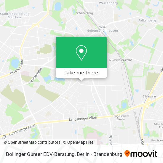 Bollinger Gunter EDV-Beratung map