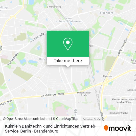 Kühnlein Banktechnik und Einrichtungen Vertrieb-Service map