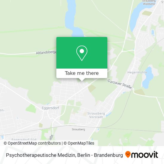 Psychotherapeutische Medizin map