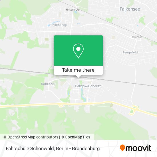 Fahrschule Schönwald map