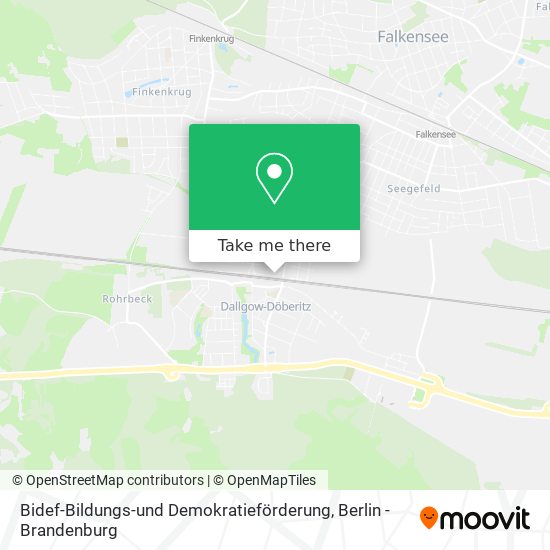 Bidef-Bildungs-und Demokratieförderung map