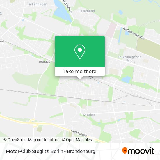 Motor-Club Steglitz map