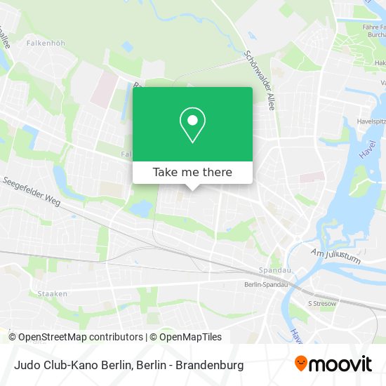 Карта Judo Club-Kano Berlin