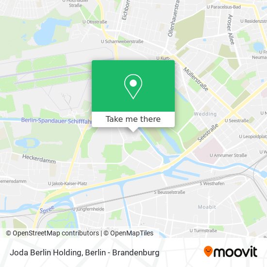 Карта Joda Berlin Holding