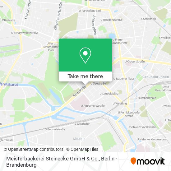 Meisterbäckerei Steinecke GmbH & Co. map