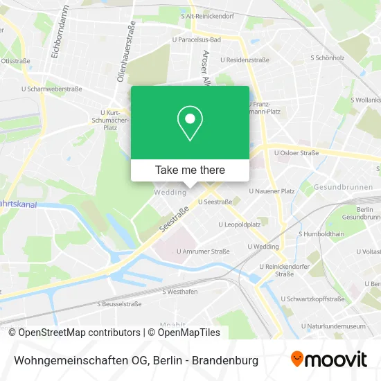 Wohngemeinschaften OG map