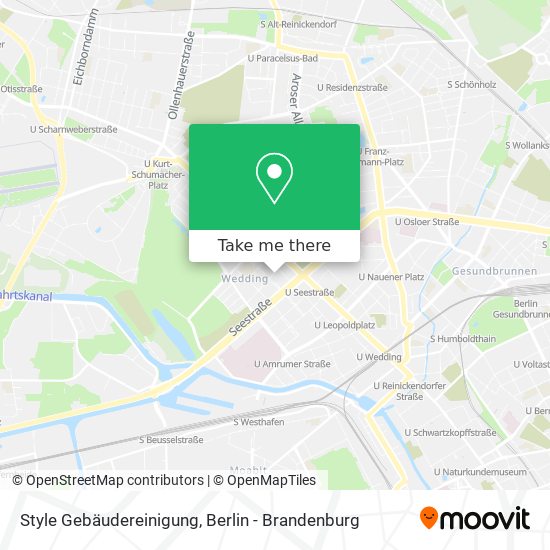 Style Gebäudereinigung map