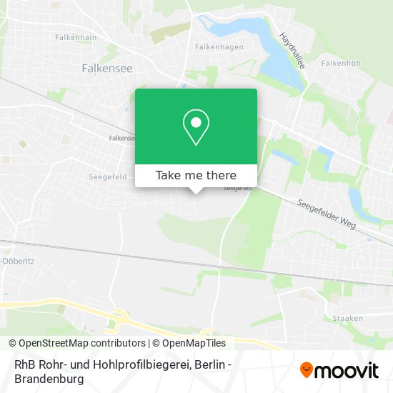 Карта RhB Rohr- und Hohlprofilbiegerei