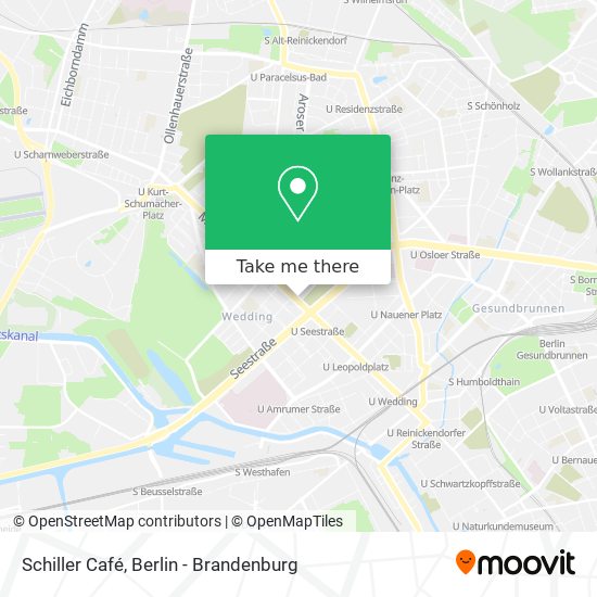 Schiller Café map