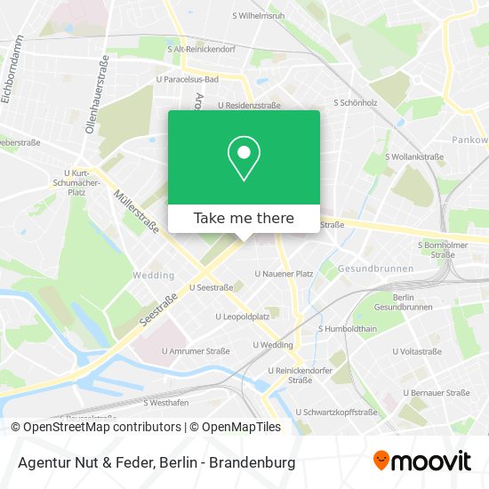 Agentur Nut & Feder map