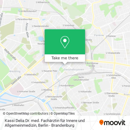 Kassi Delia Dr. med. Fachärztin für Innere und Allgemeinmedizin map