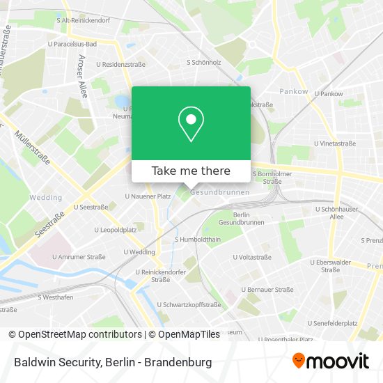 Baldwin Security map