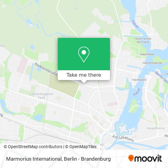 Marmorius International map