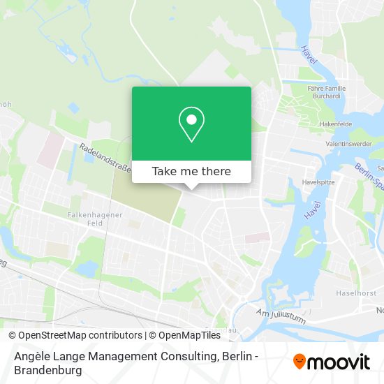 Angèle Lange Management Consulting map