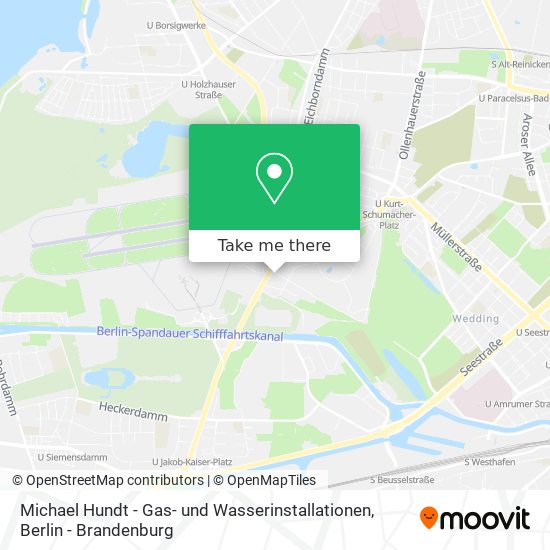 Michael Hundt - Gas- und Wasserinstallationen map