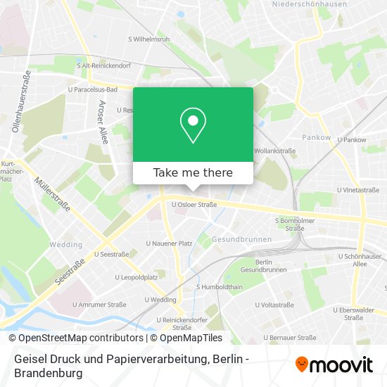 Geisel Druck und Papierverarbeitung map