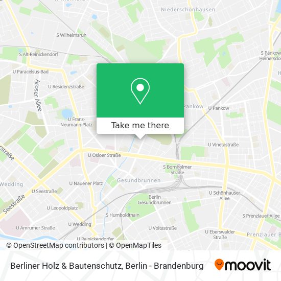 Berliner Holz & Bautenschutz map