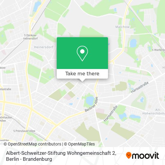 Albert-Schweitzer-Stiftung Wohngemeinschaft 2 map