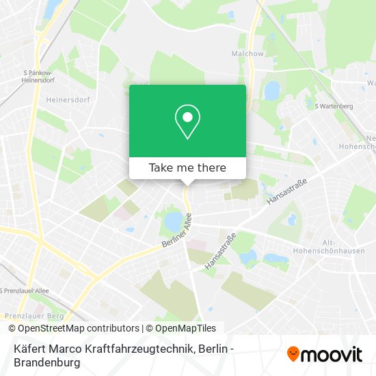 Käfert Marco Kraftfahrzeugtechnik map