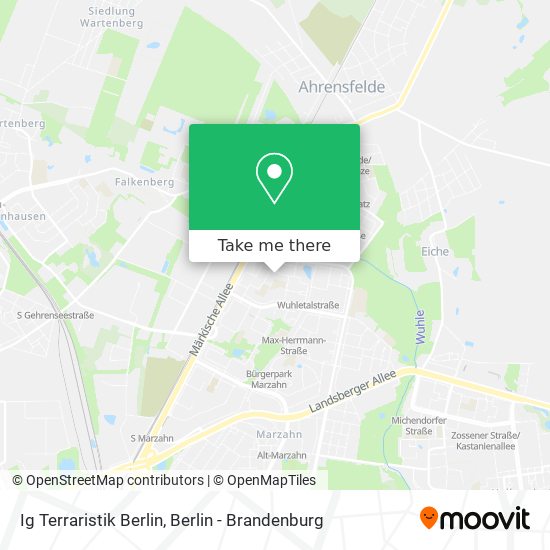 Карта Ig Terraristik Berlin