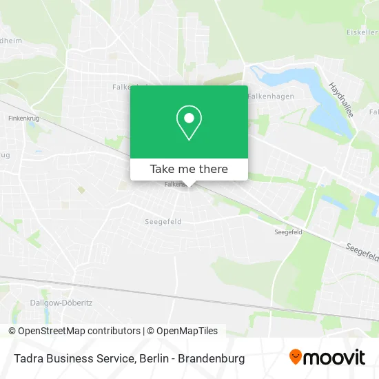 Tadra Business Service map