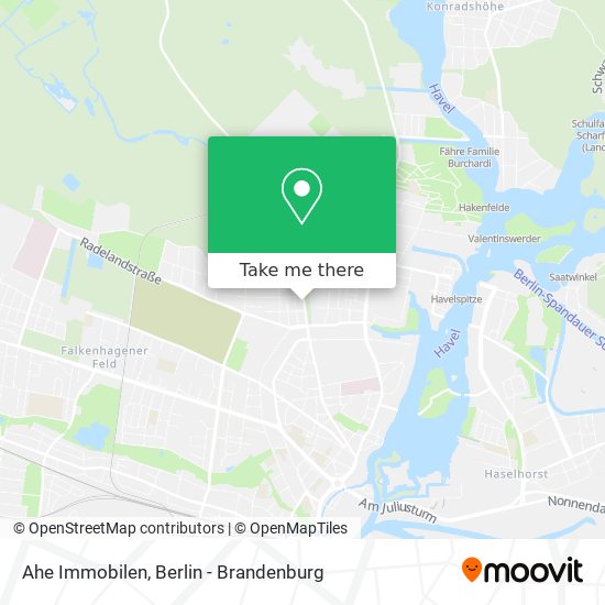 Ahe Immobilen map