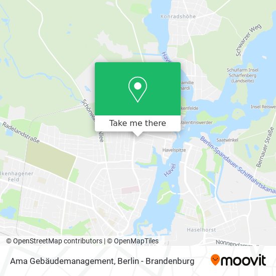 Ama Gebäudemanagement map