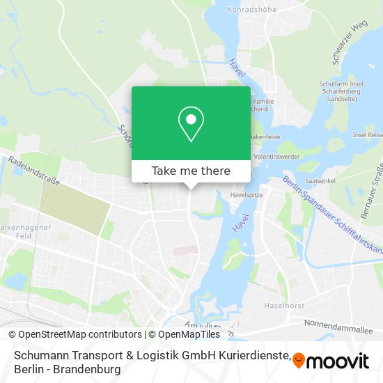 Карта Schumann Transport & Logistik GmbH Kurierdienste