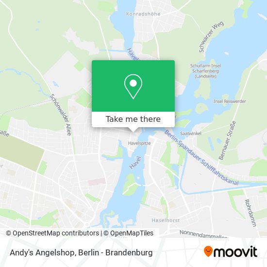 Andy's Angelshop map