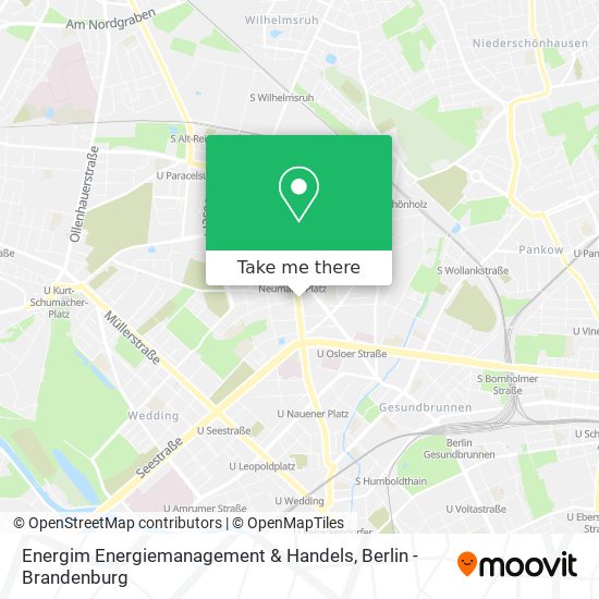 Energim Energiemanagement & Handels map